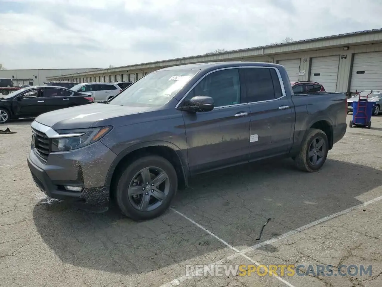 1 Photograph of a damaged car 5FPYK3F71NB017487 HONDA RIDGELINE 2022