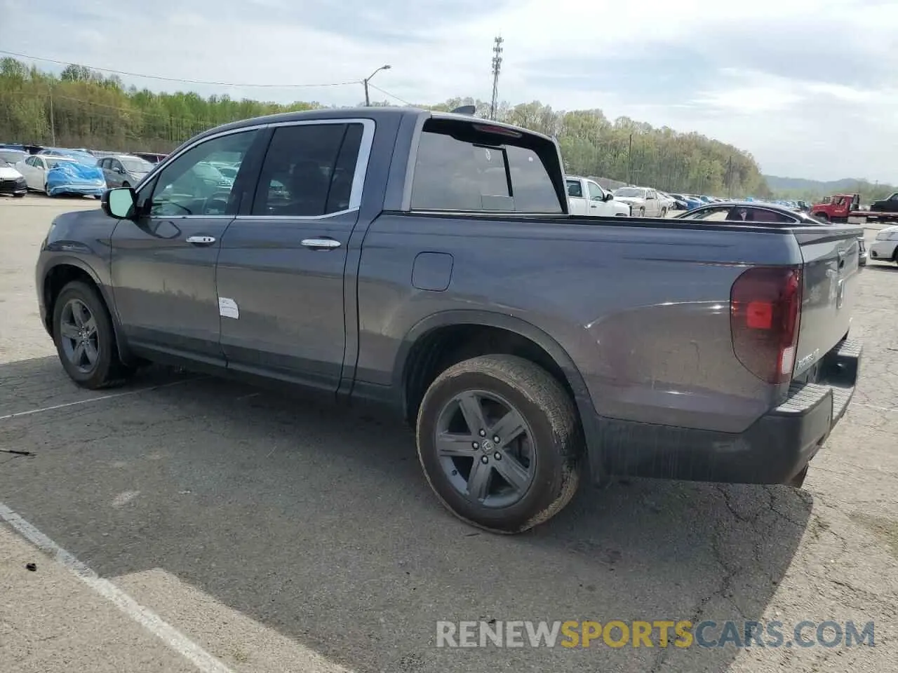 2 Photograph of a damaged car 5FPYK3F71NB017487 HONDA RIDGELINE 2022