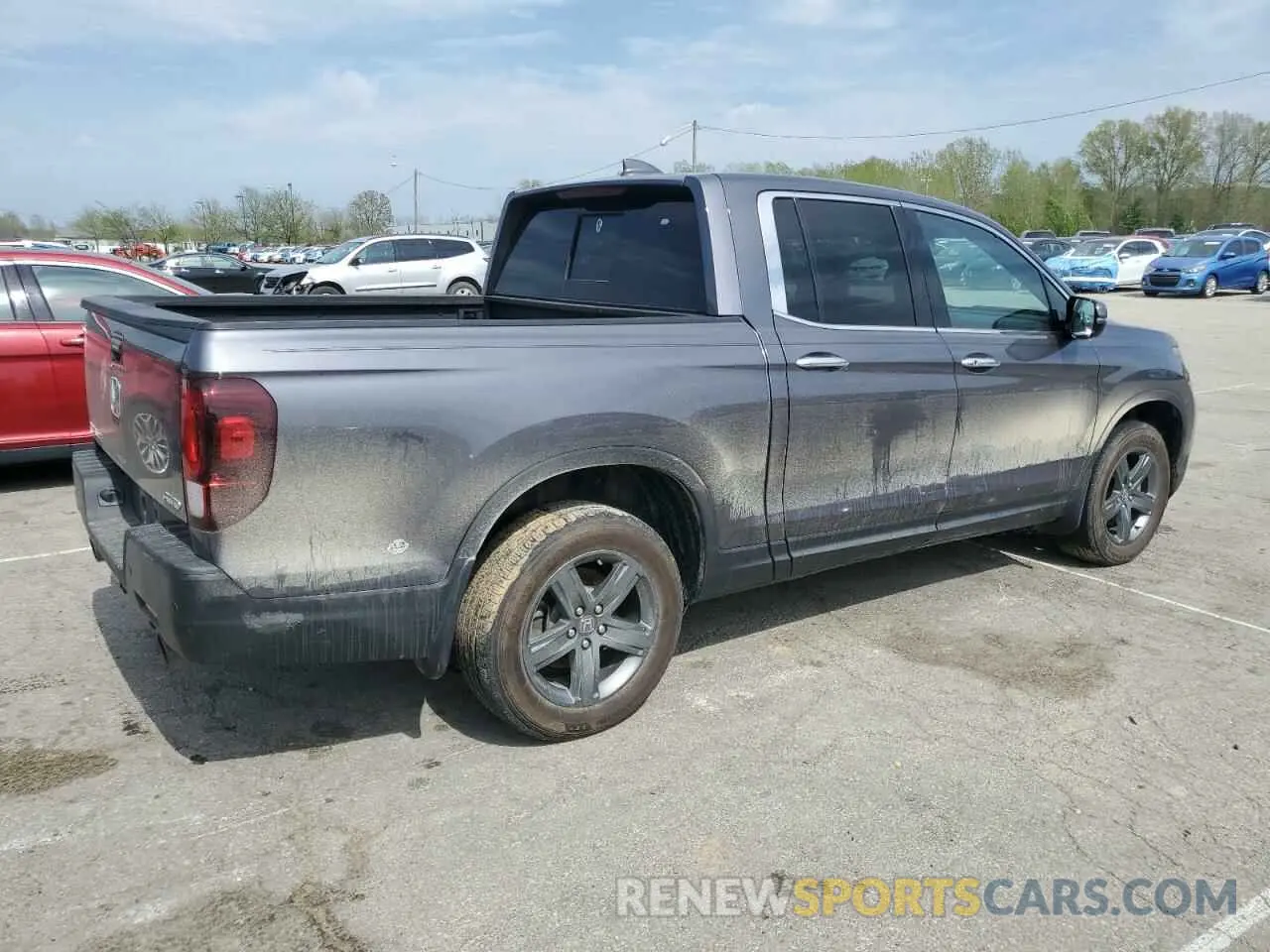 3 Photograph of a damaged car 5FPYK3F71NB017487 HONDA RIDGELINE 2022
