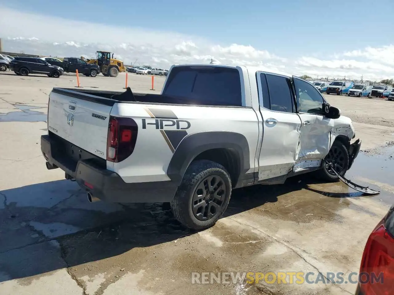 3 Photograph of a damaged car 5FPYK3F72NB018843 HONDA RIDGELINE 2022