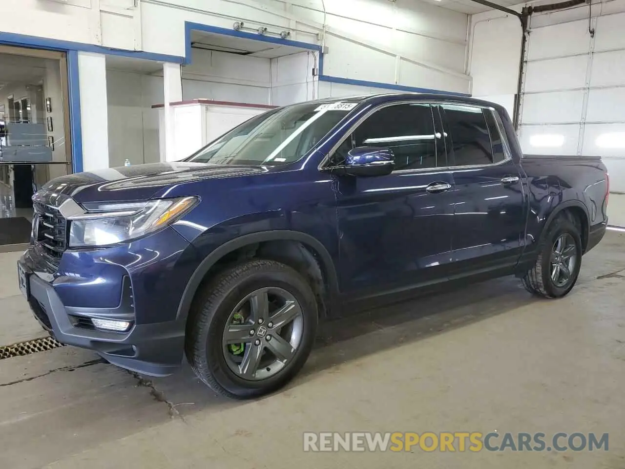 1 Photograph of a damaged car 5FPYK3F72NB039076 HONDA RIDGELINE 2022