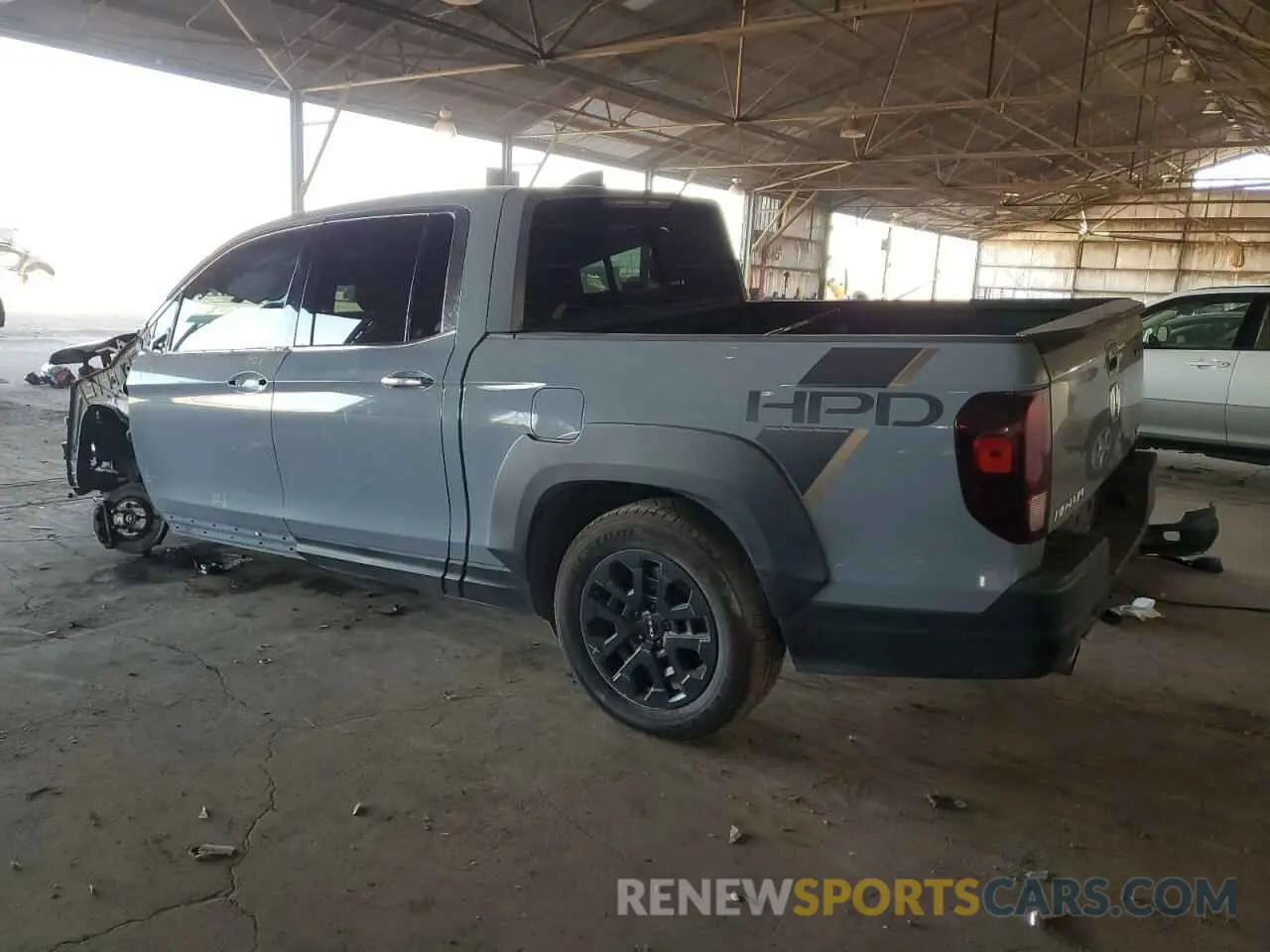 2 Photograph of a damaged car 5FPYK3F73NB019211 HONDA RIDGELINE 2022