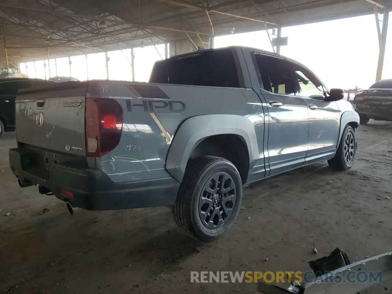 3 Photograph of a damaged car 5FPYK3F73NB019211 HONDA RIDGELINE 2022