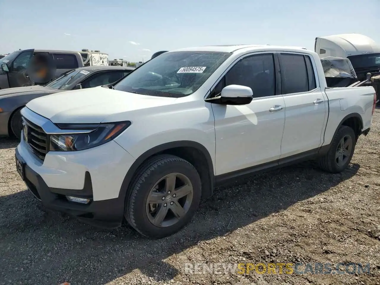 1 Photograph of a damaged car 5FPYK3F73NB022948 HONDA RIDGELINE 2022