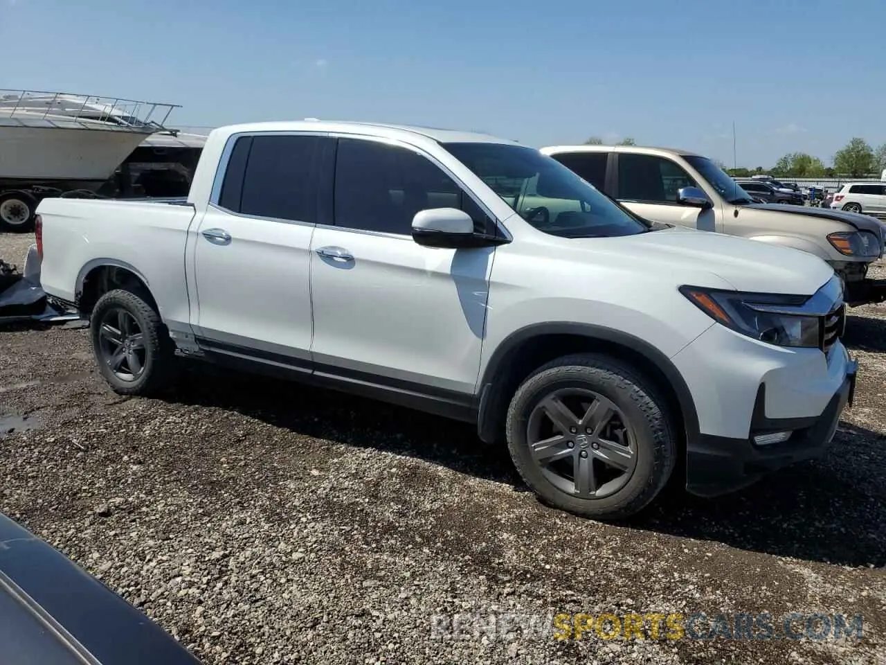 4 Photograph of a damaged car 5FPYK3F73NB022948 HONDA RIDGELINE 2022