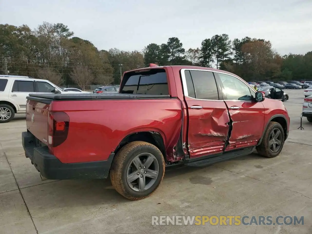 3 Photograph of a damaged car 5FPYK3F74NB012879 HONDA RIDGELINE 2022