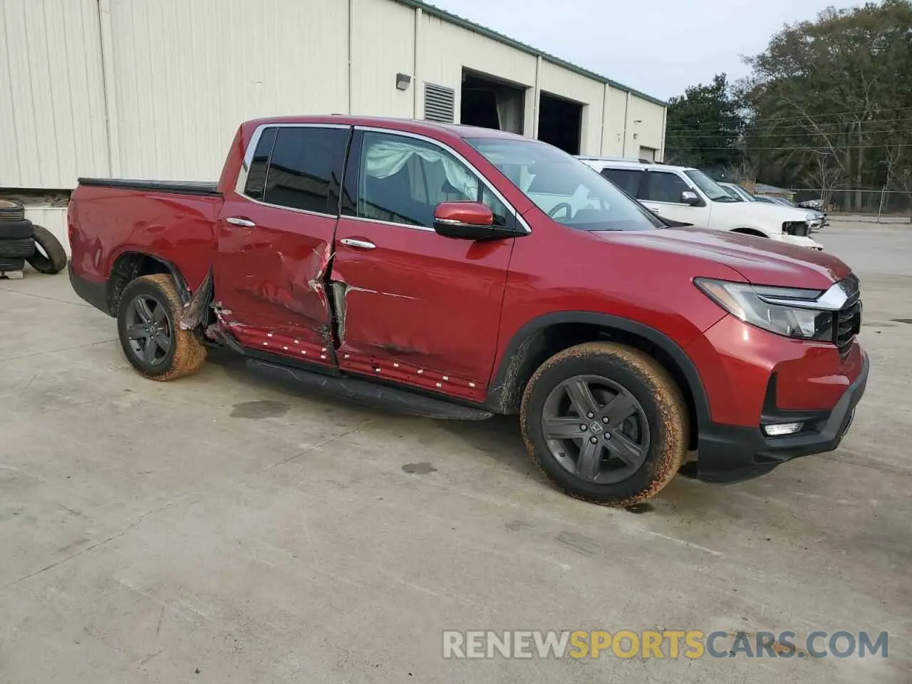 4 Photograph of a damaged car 5FPYK3F74NB012879 HONDA RIDGELINE 2022