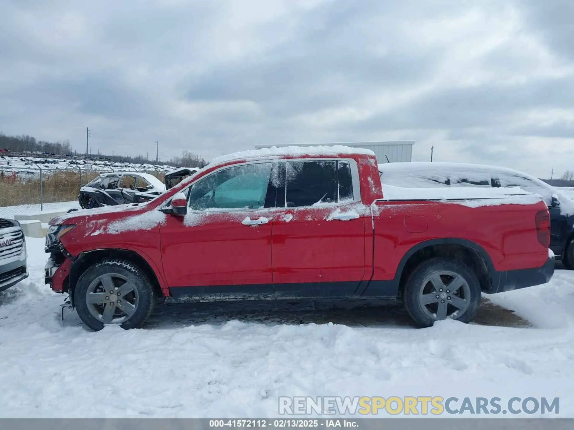 14 Photograph of a damaged car 5FPYK3F74NB028709 HONDA RIDGELINE 2022