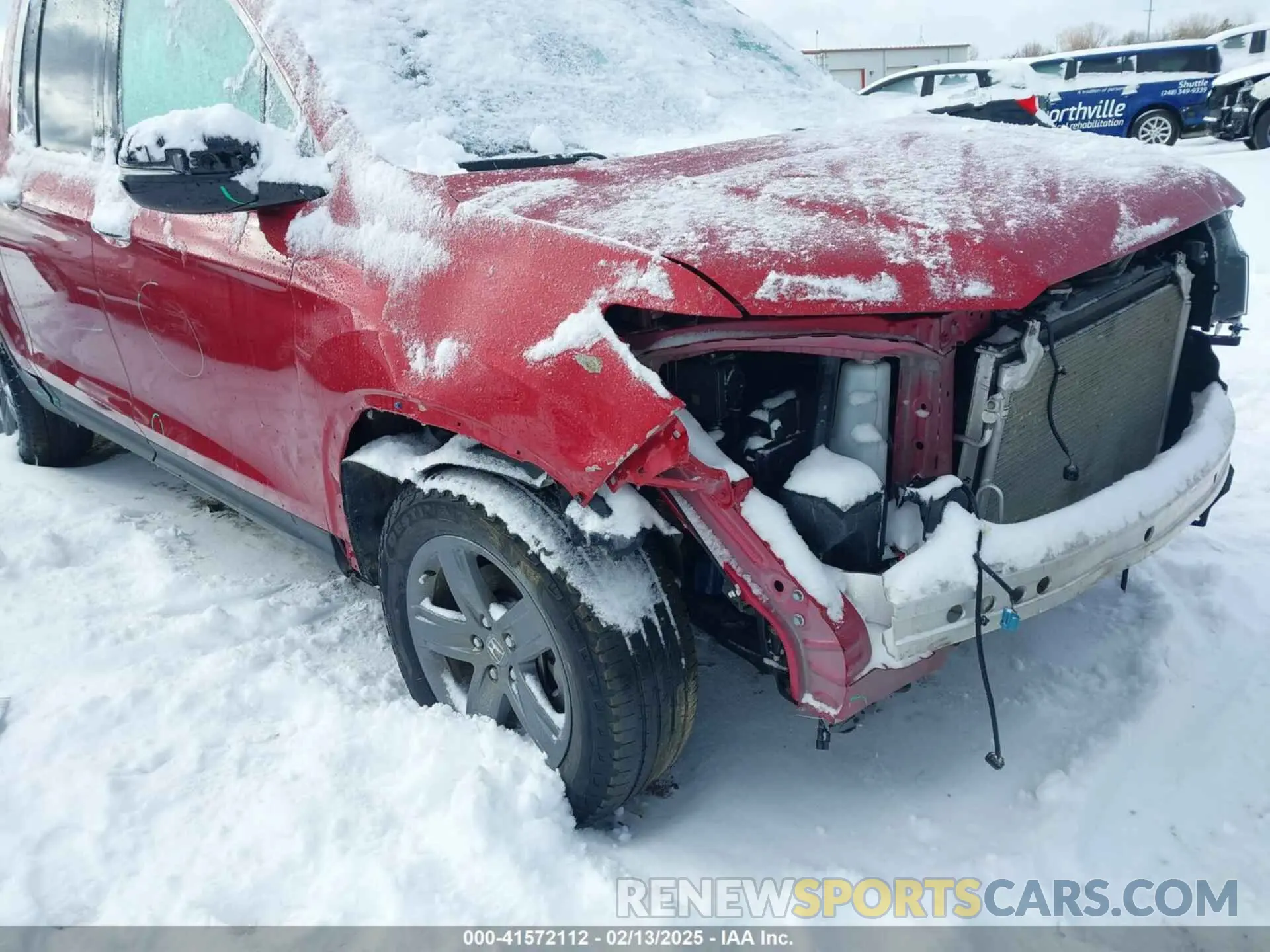17 Photograph of a damaged car 5FPYK3F74NB028709 HONDA RIDGELINE 2022