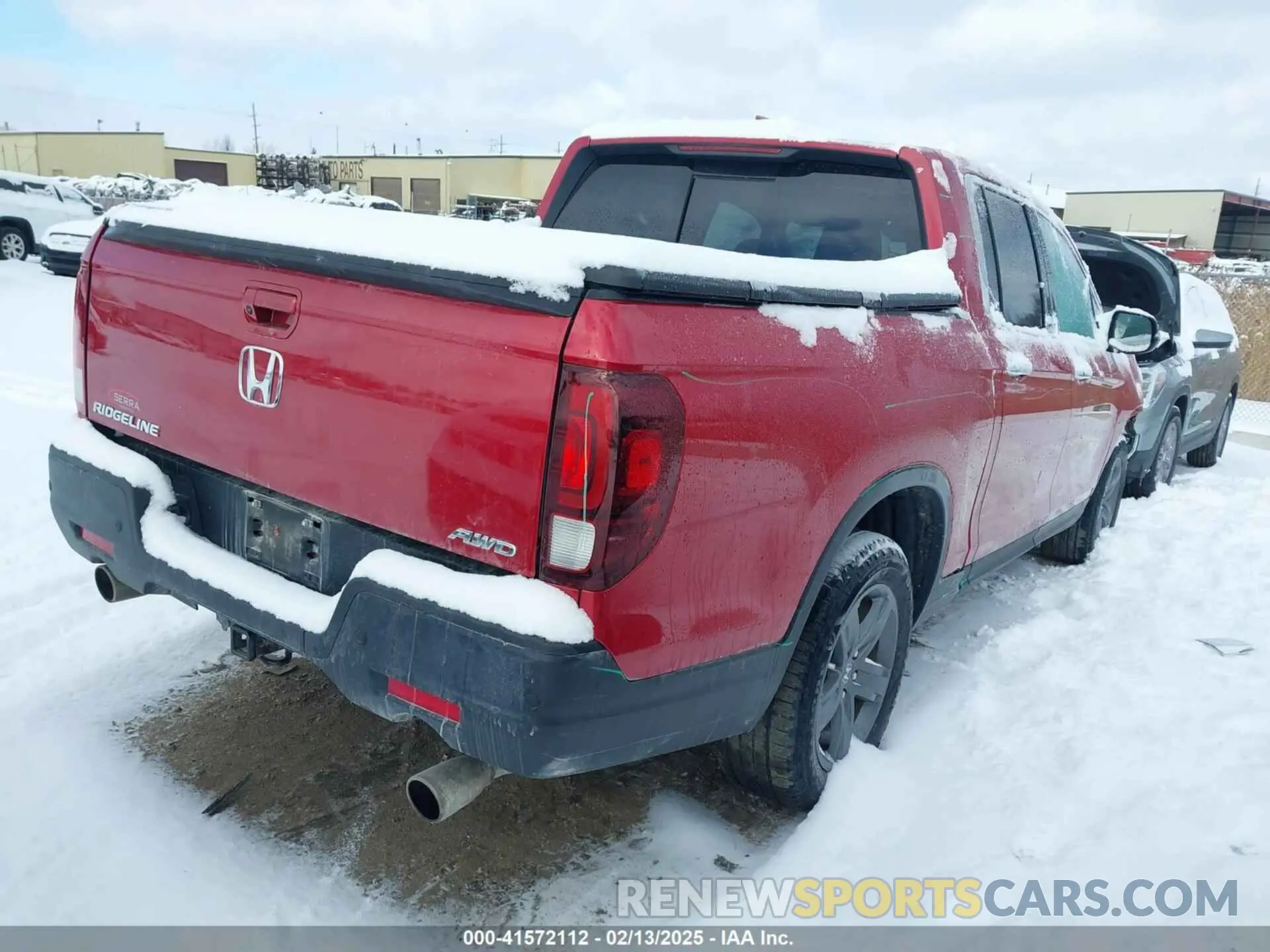 4 Photograph of a damaged car 5FPYK3F74NB028709 HONDA RIDGELINE 2022
