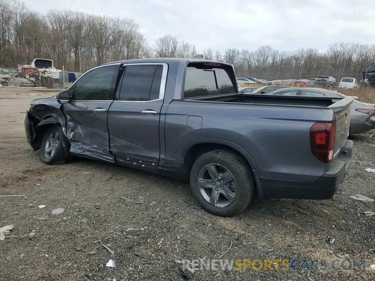 2 Photograph of a damaged car 5FPYK3F77NB024900 HONDA RIDGELINE 2022