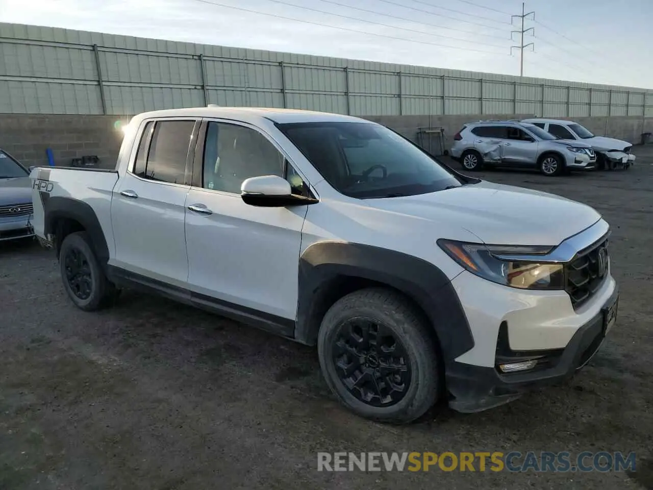 4 Photograph of a damaged car 5FPYK3F77NB031233 HONDA RIDGELINE 2022