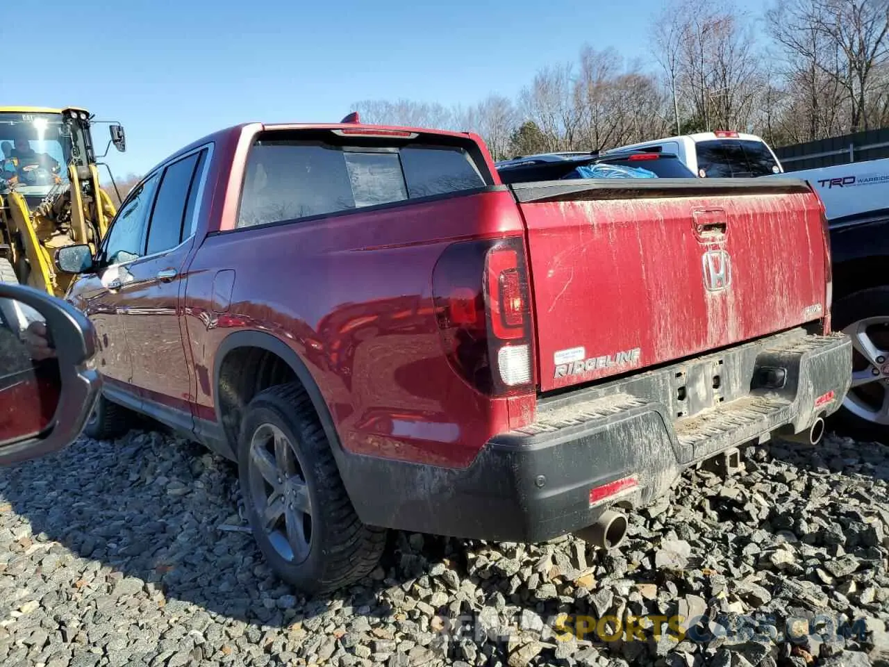 2 Photograph of a damaged car 5FPYK3F78NB015932 HONDA RIDGELINE 2022