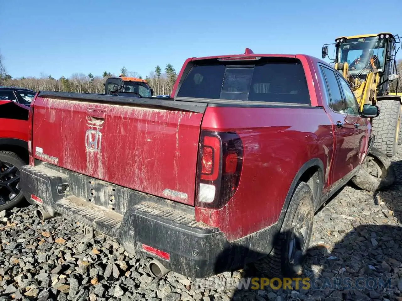 3 Photograph of a damaged car 5FPYK3F78NB015932 HONDA RIDGELINE 2022