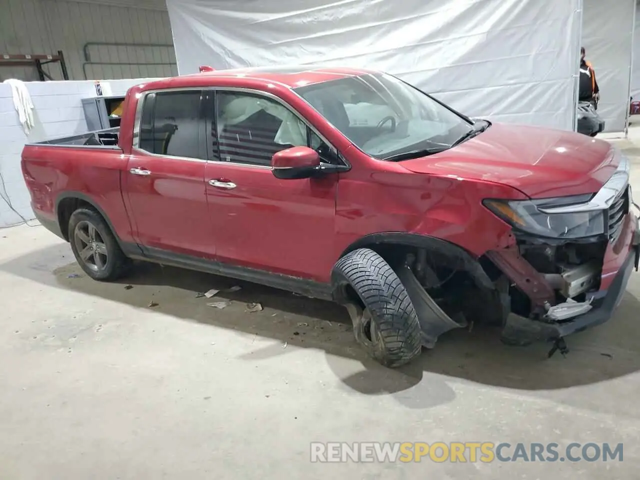 4 Photograph of a damaged car 5FPYK3F78NB015932 HONDA RIDGELINE 2022
