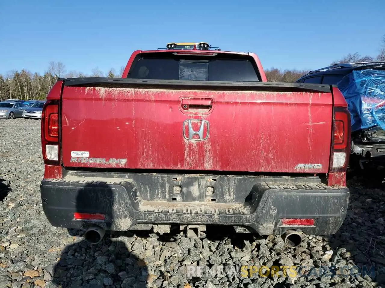6 Photograph of a damaged car 5FPYK3F78NB015932 HONDA RIDGELINE 2022