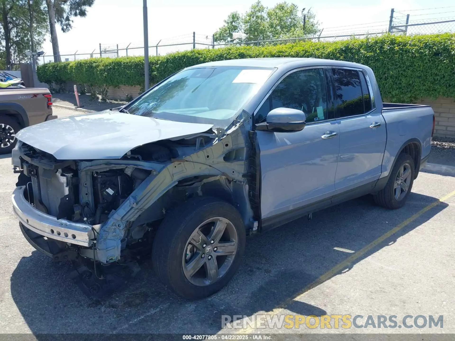 2 Photograph of a damaged car 5FPYK3F78NB028776 HONDA RIDGELINE 2022