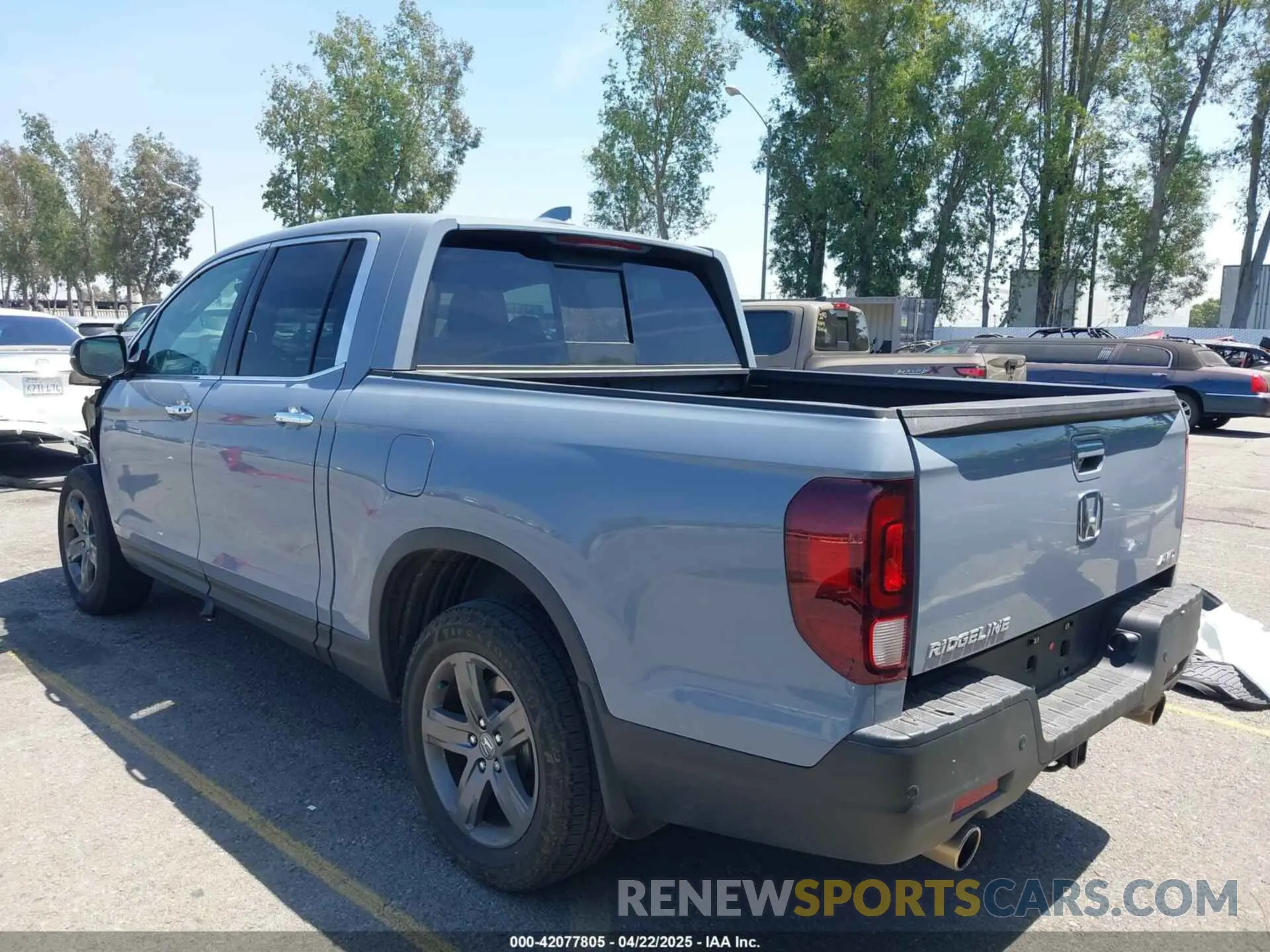 3 Photograph of a damaged car 5FPYK3F78NB028776 HONDA RIDGELINE 2022