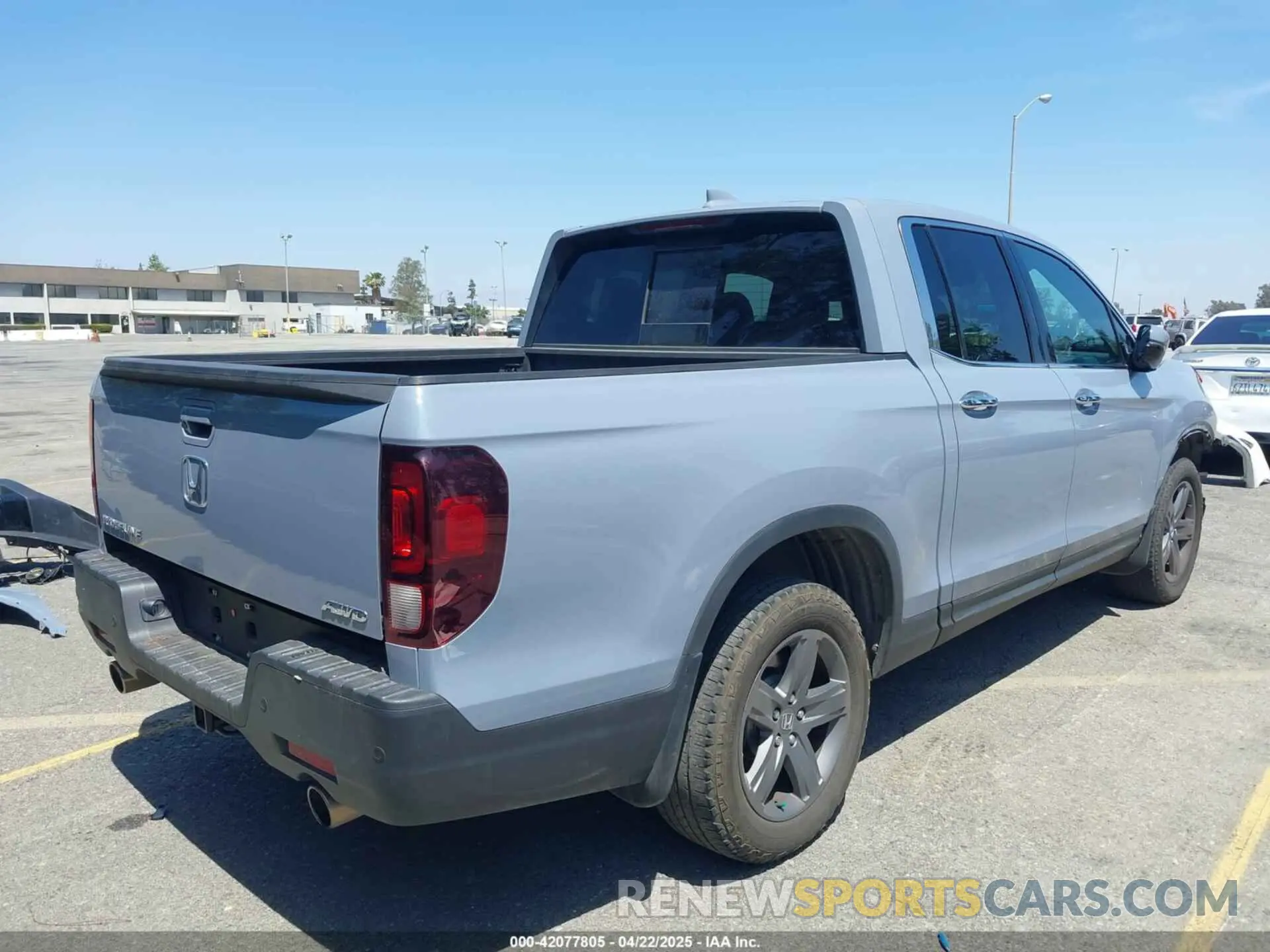 4 Photograph of a damaged car 5FPYK3F78NB028776 HONDA RIDGELINE 2022