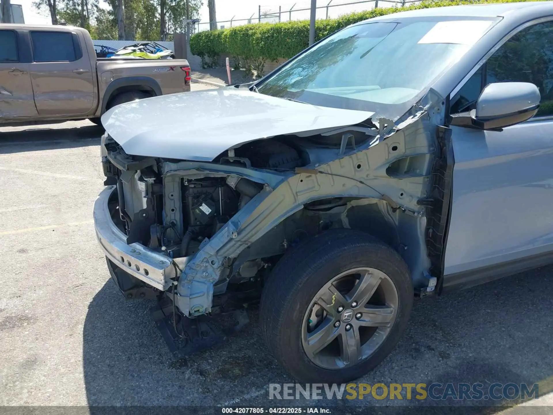6 Photograph of a damaged car 5FPYK3F78NB028776 HONDA RIDGELINE 2022