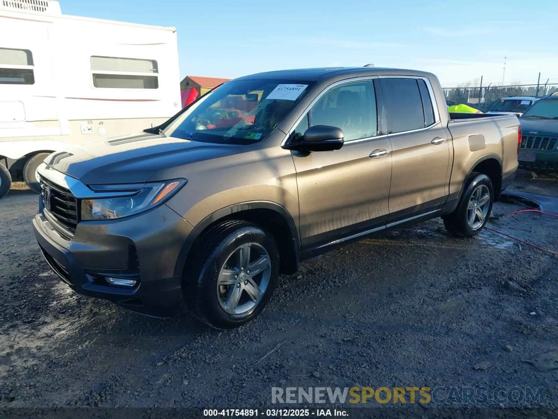 2 Photograph of a damaged car 5FPYK3F79NB005152 HONDA RIDGELINE 2022