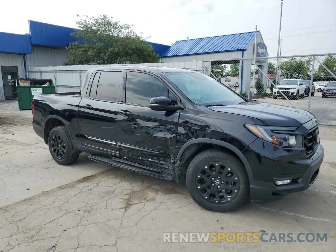 4 Photograph of a damaged car 5FPYK3F79NB010478 HONDA RIDGELINE 2022