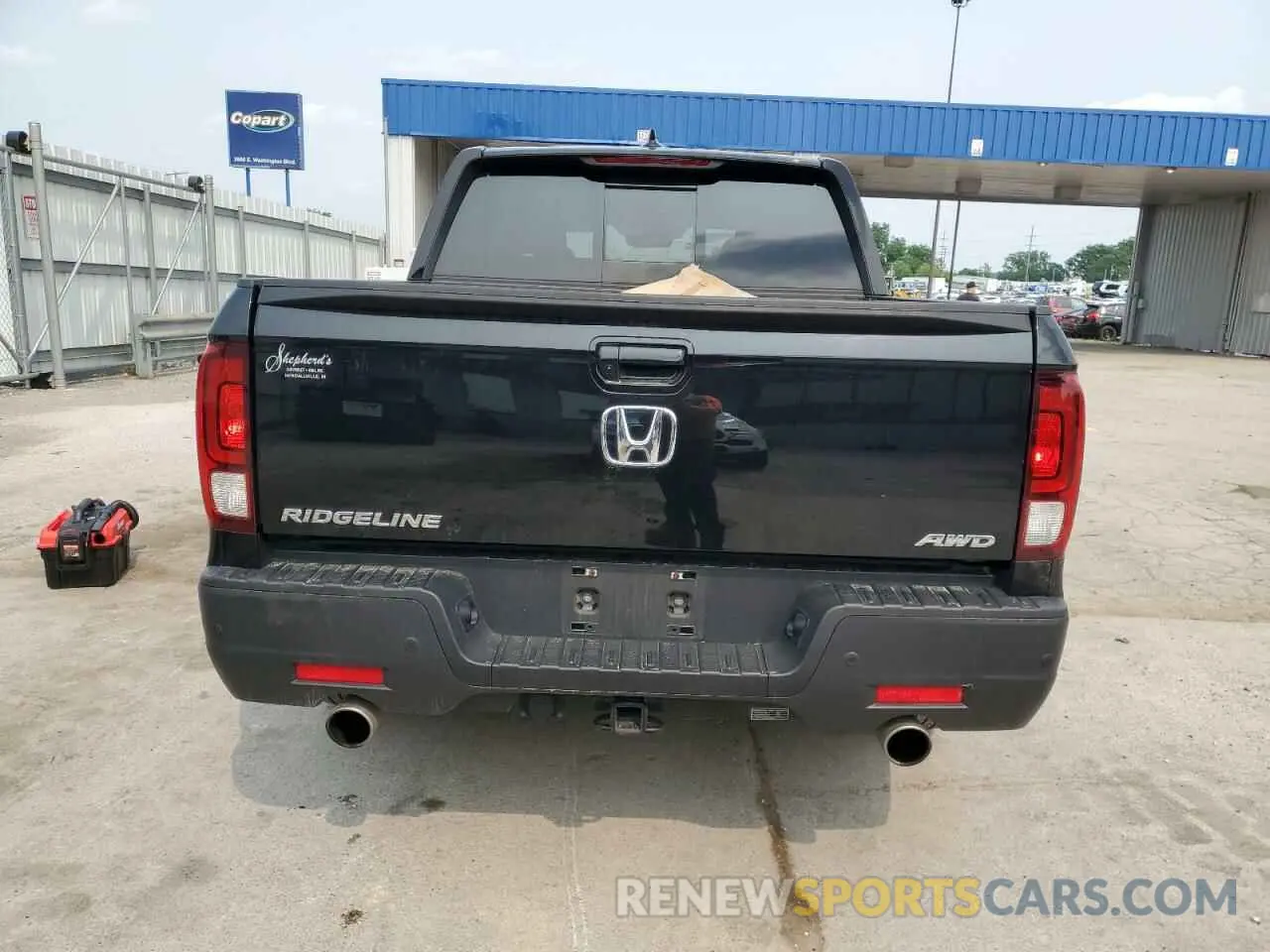 6 Photograph of a damaged car 5FPYK3F79NB010478 HONDA RIDGELINE 2022
