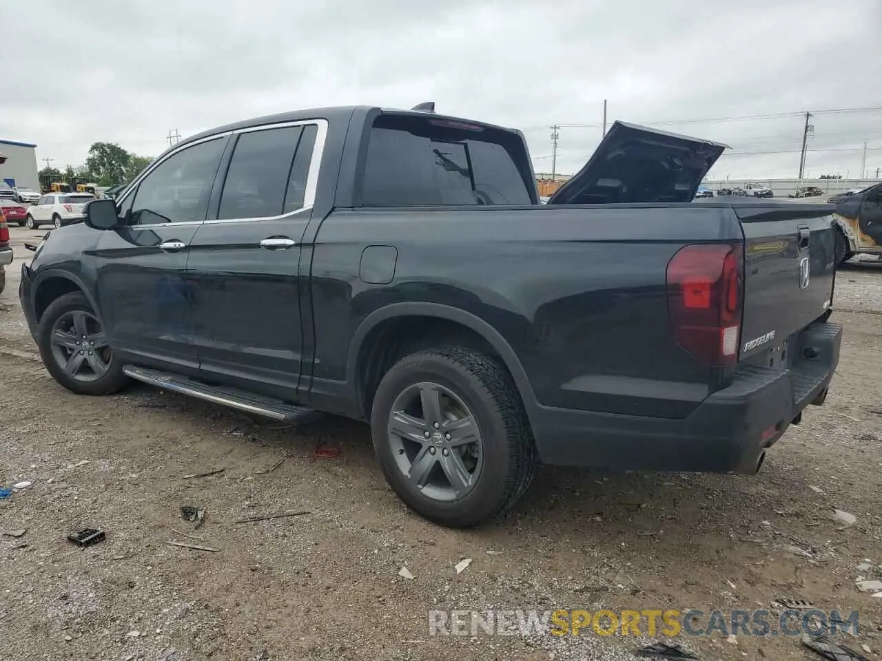 2 Photograph of a damaged car 5FPYK3F7XNB002065 HONDA RIDGELINE 2022