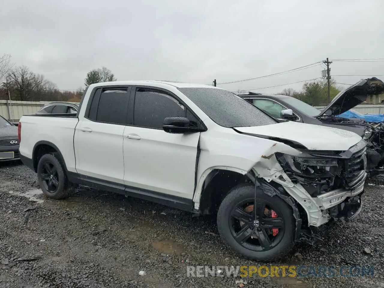 4 Photograph of a damaged car 5FPYK3F80NB014766 HONDA RIDGELINE 2022