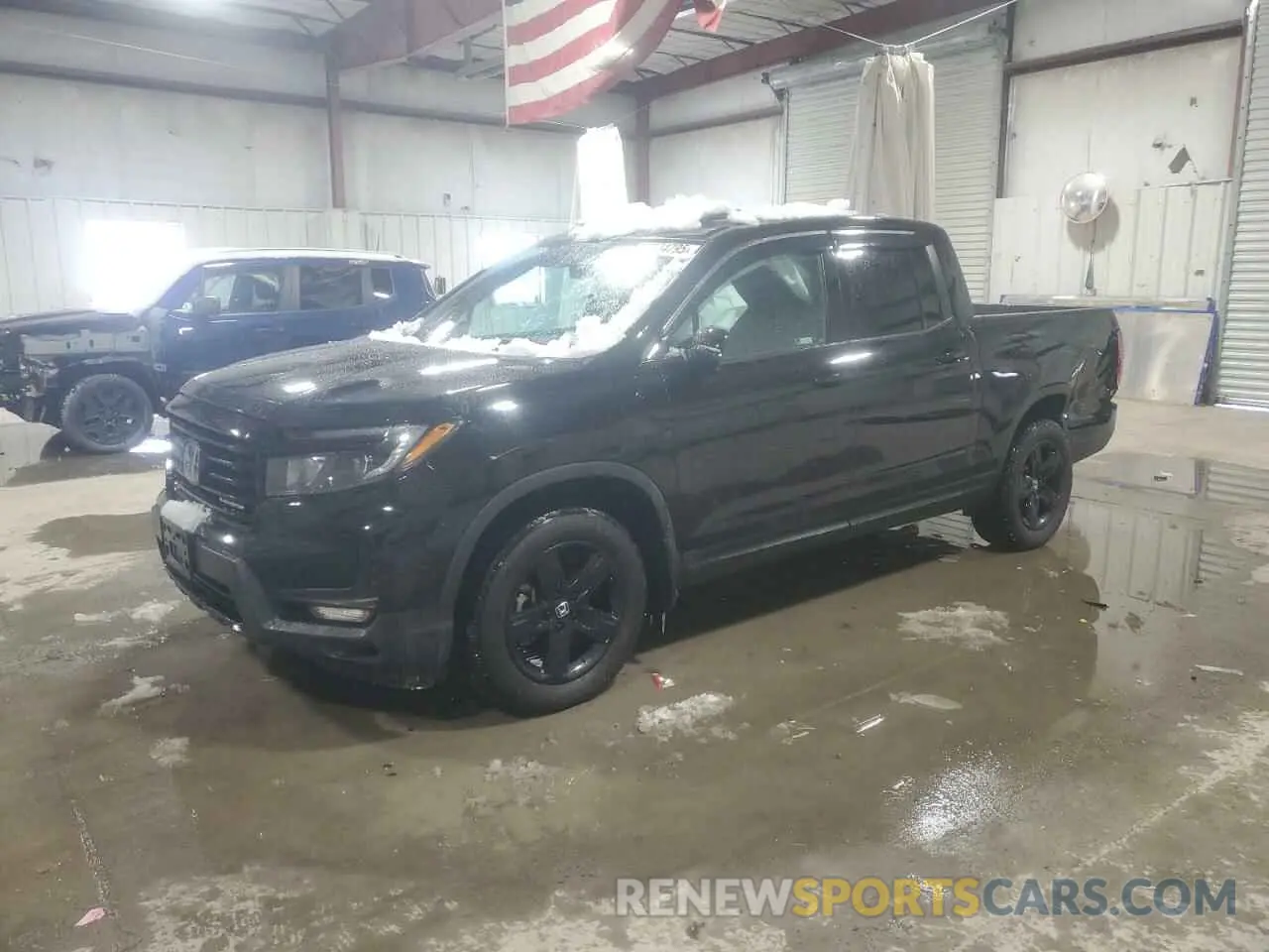 1 Photograph of a damaged car 5FPYK3F80NB026609 HONDA RIDGELINE 2022