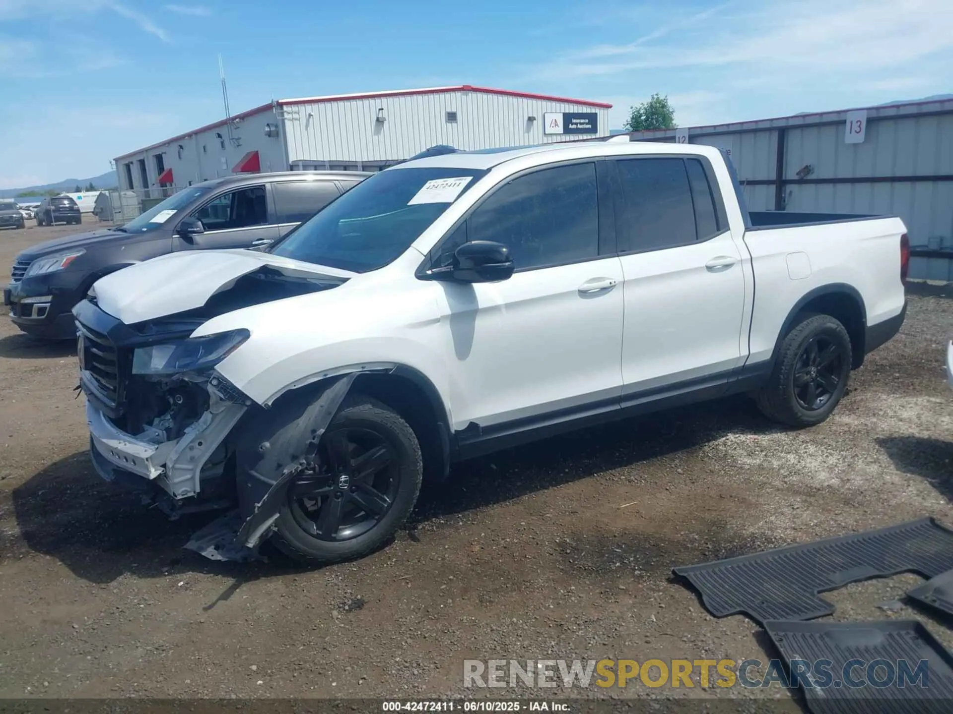 2 Photograph of a damaged car 5FPYK3F80NB039490 HONDA RIDGELINE 2022