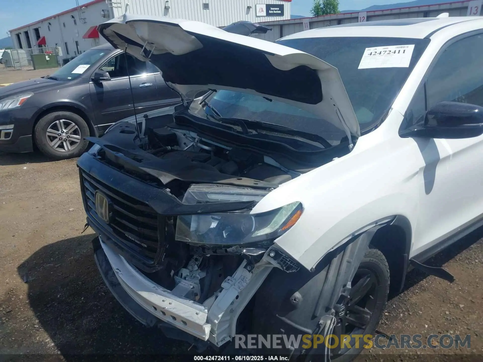 6 Photograph of a damaged car 5FPYK3F80NB039490 HONDA RIDGELINE 2022
