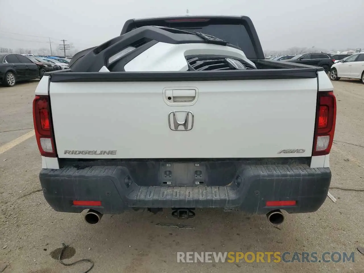 6 Photograph of a damaged car 5FPYK3F84NB025222 HONDA RIDGELINE 2022