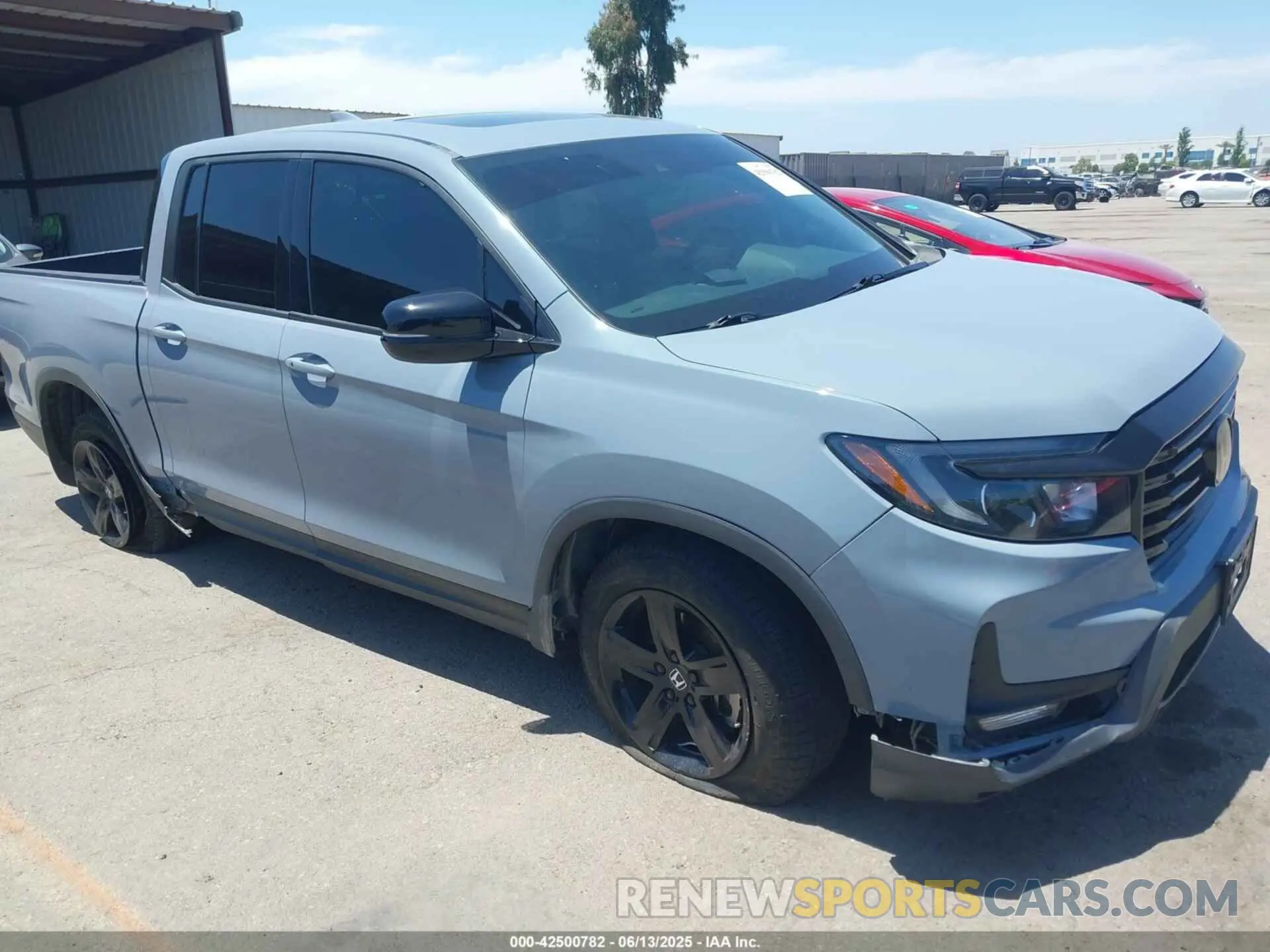 1 Photograph of a damaged car 5FPYK3F8XNB027184 HONDA RIDGELINE 2022