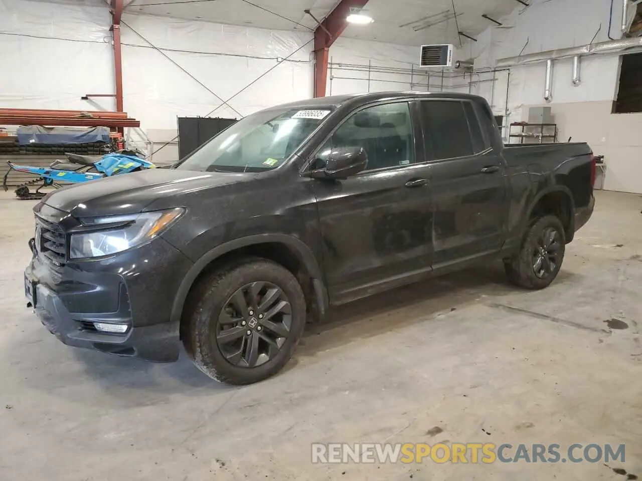 1 Photograph of a damaged car 5FPYK3F10PB038832 HONDA RIDGELINE 2023
