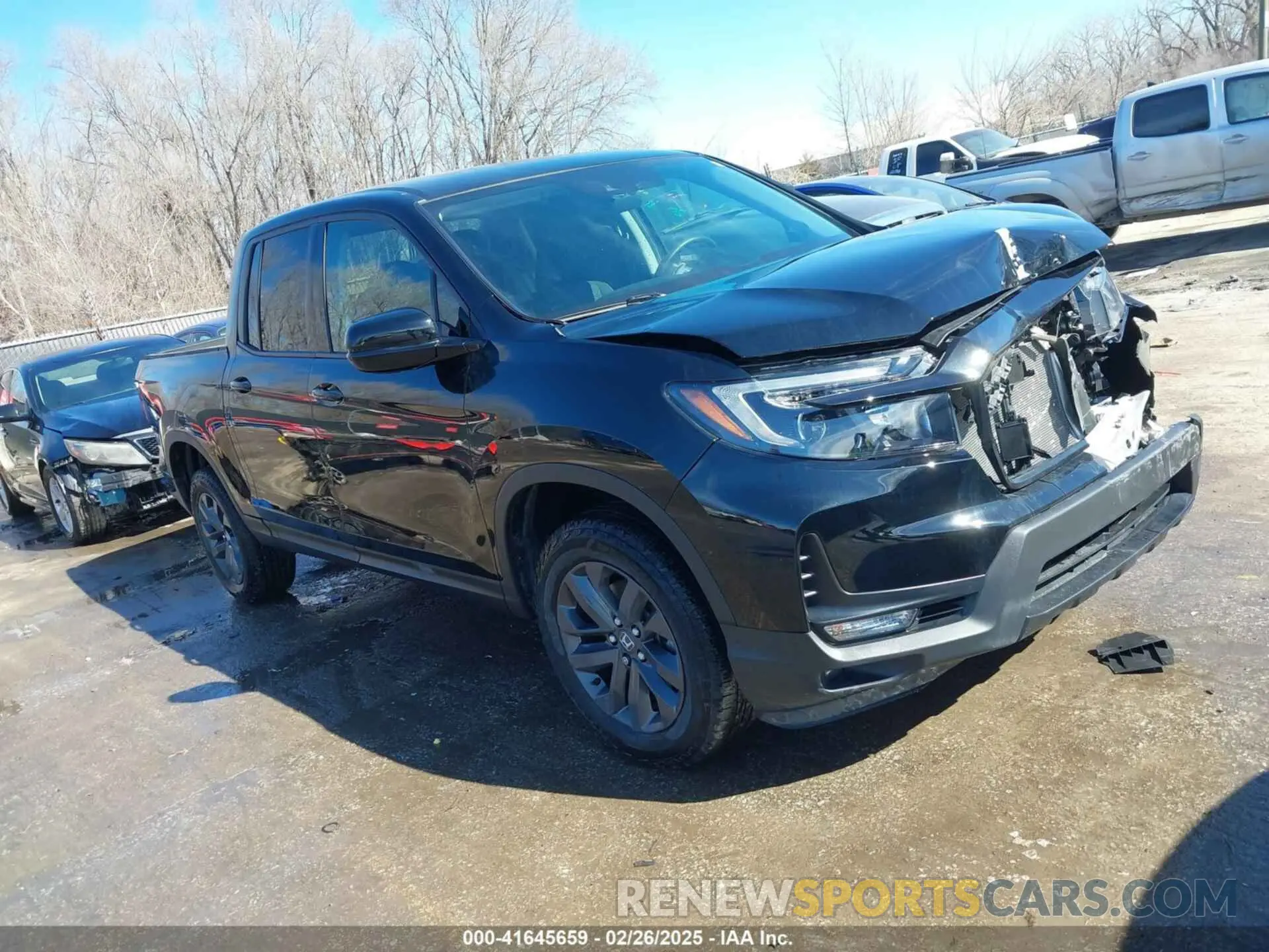 1 Photograph of a damaged car 5FPYK3F12PB030134 HONDA RIDGELINE 2023