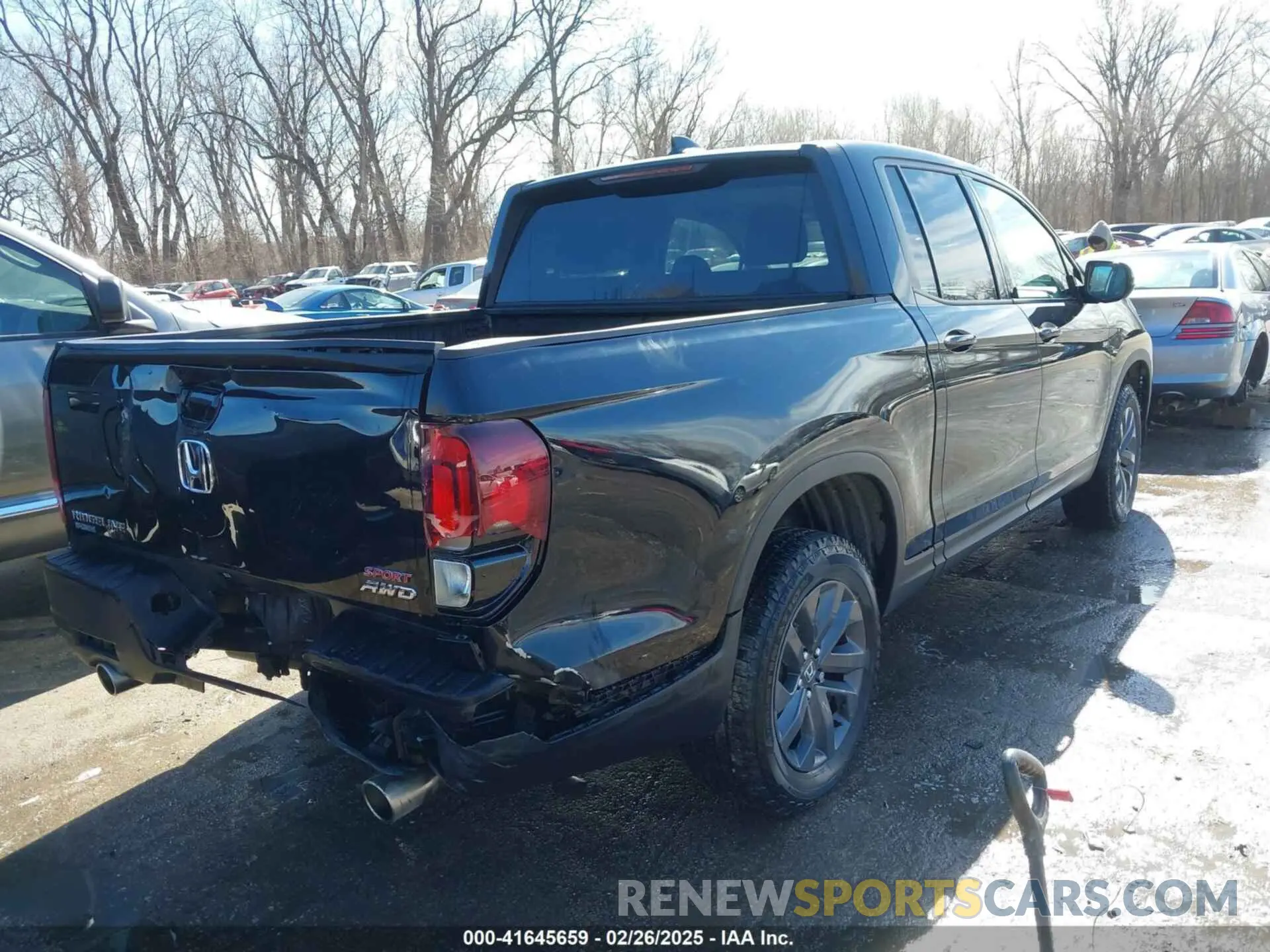 4 Photograph of a damaged car 5FPYK3F12PB030134 HONDA RIDGELINE 2023