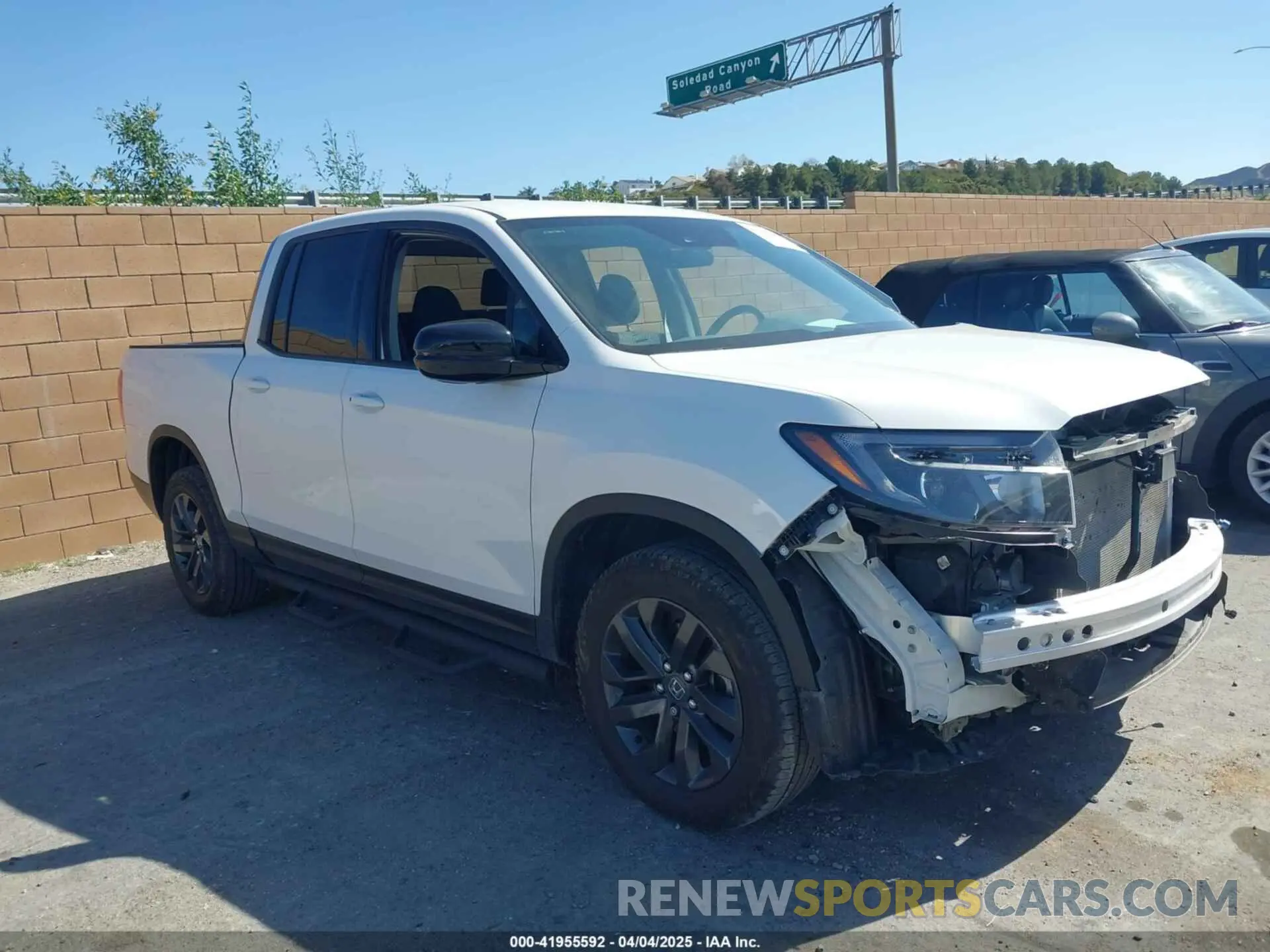 1 Photograph of a damaged car 5FPYK3F13PB060341 HONDA RIDGELINE 2023