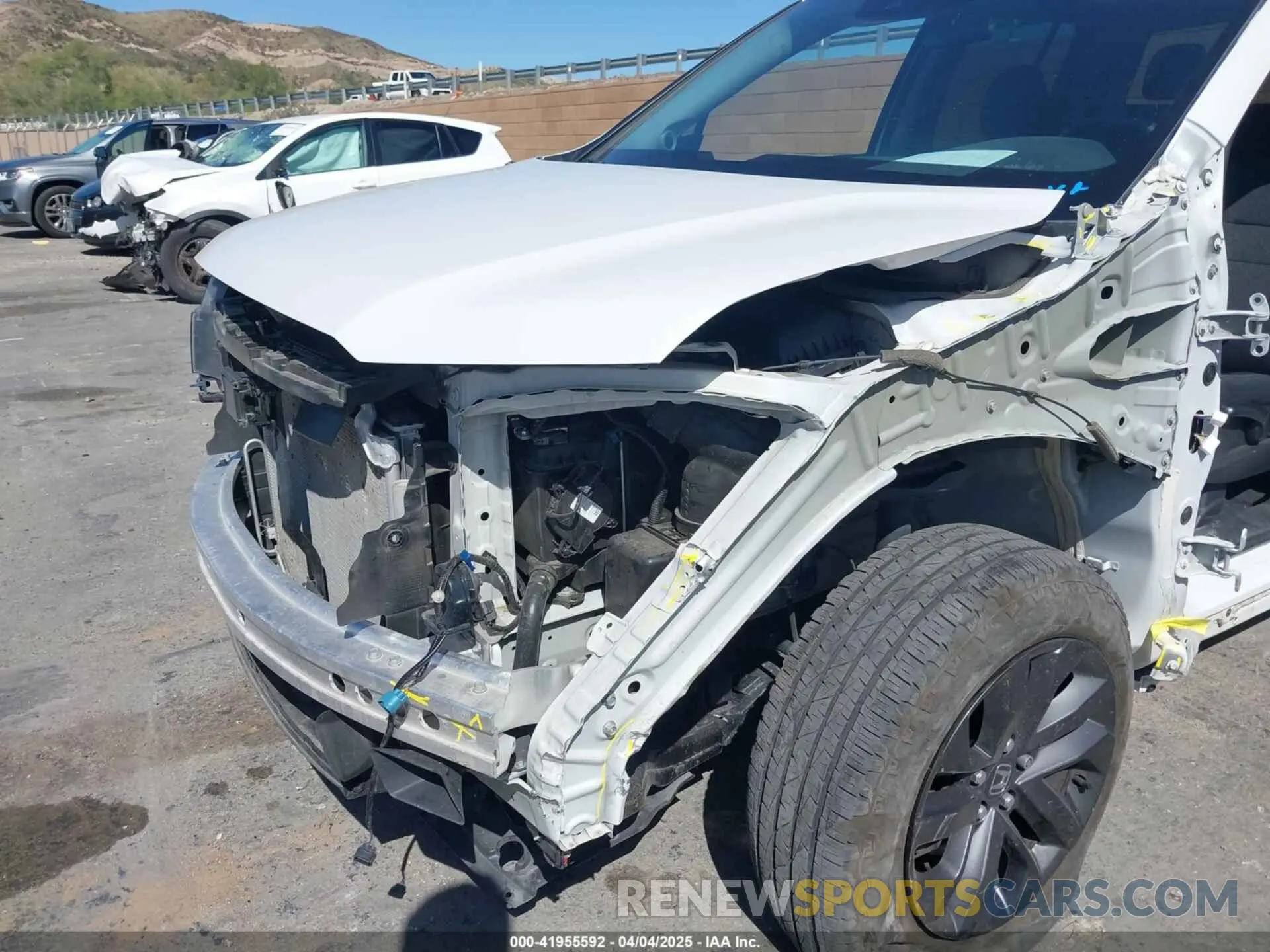 6 Photograph of a damaged car 5FPYK3F13PB060341 HONDA RIDGELINE 2023