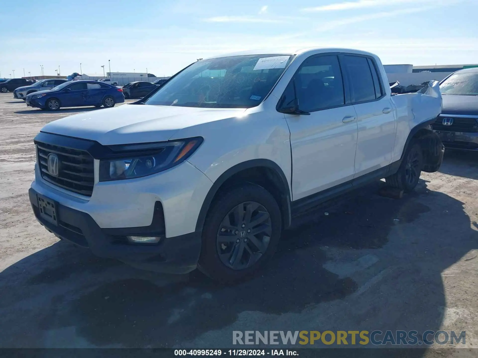 2 Photograph of a damaged car 5FPYK3F14PB041099 HONDA RIDGELINE 2023