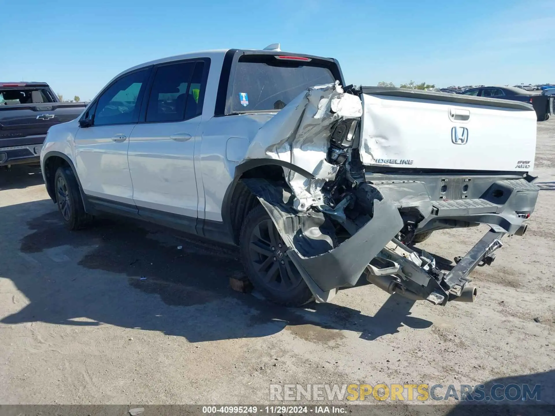 3 Photograph of a damaged car 5FPYK3F14PB041099 HONDA RIDGELINE 2023