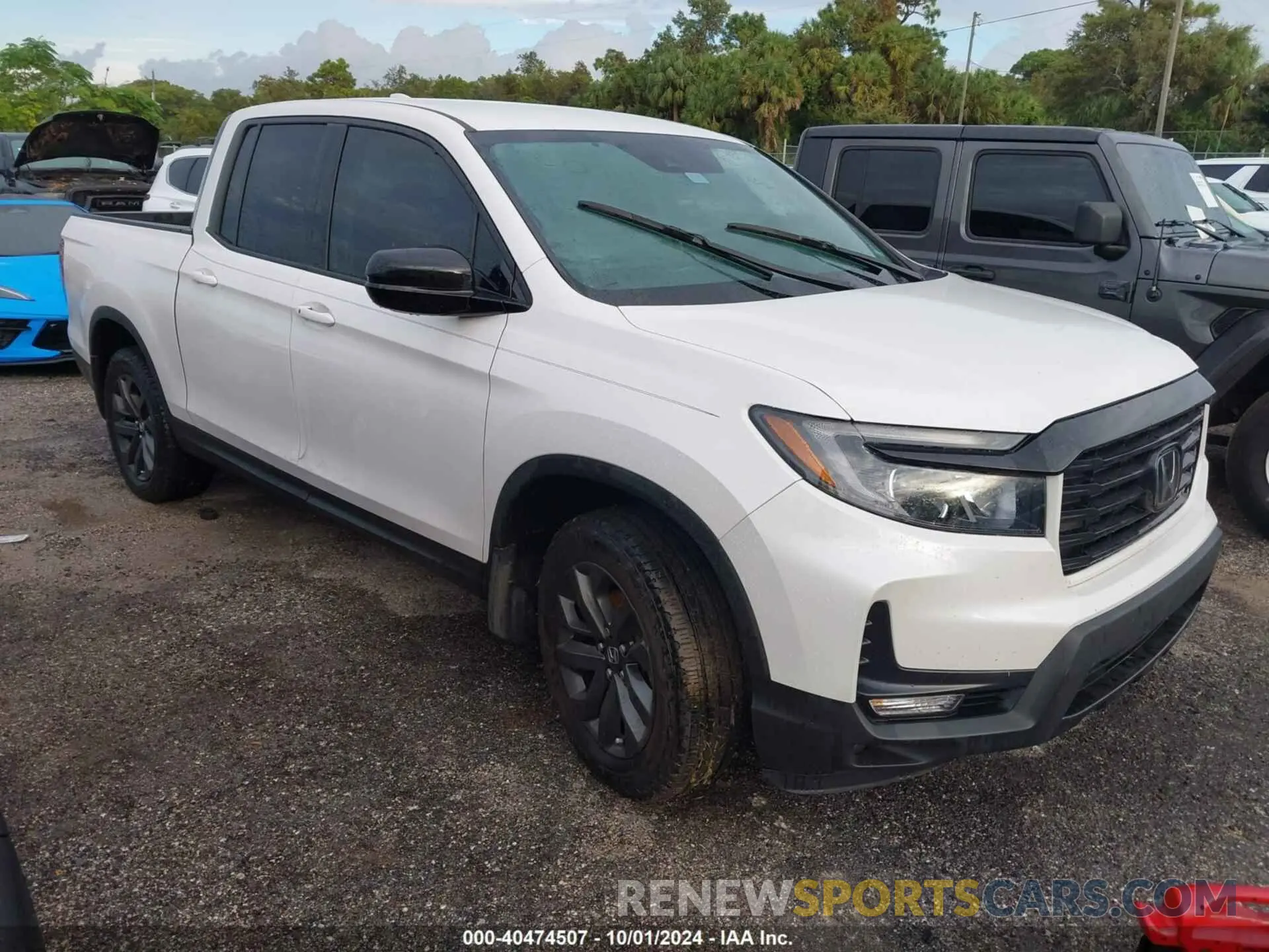 1 Photograph of a damaged car 5FPYK3F14PB049364 HONDA RIDGELINE 2023