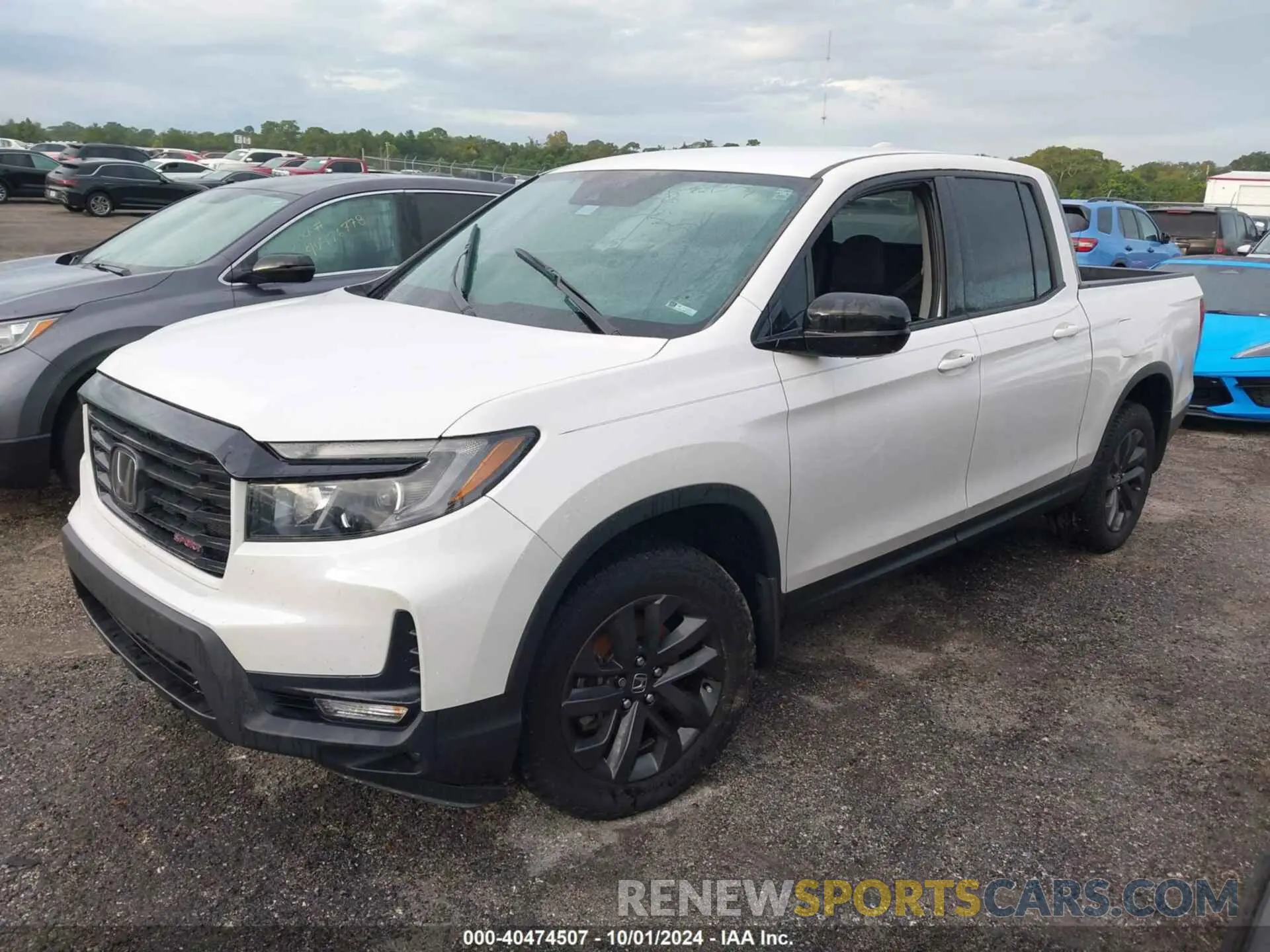2 Photograph of a damaged car 5FPYK3F14PB049364 HONDA RIDGELINE 2023