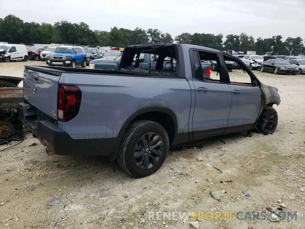 3 Photograph of a damaged car 5FPYK3F15PB047817 HONDA RIDGELINE 2023