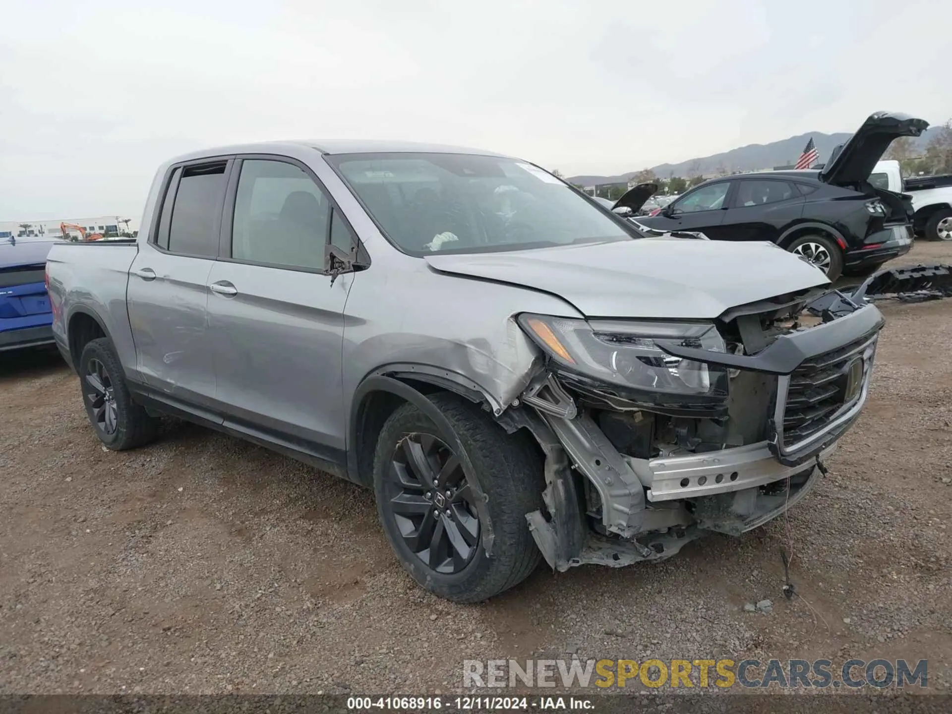 1 Photograph of a damaged car 5FPYK3F16PB049866 HONDA RIDGELINE 2023