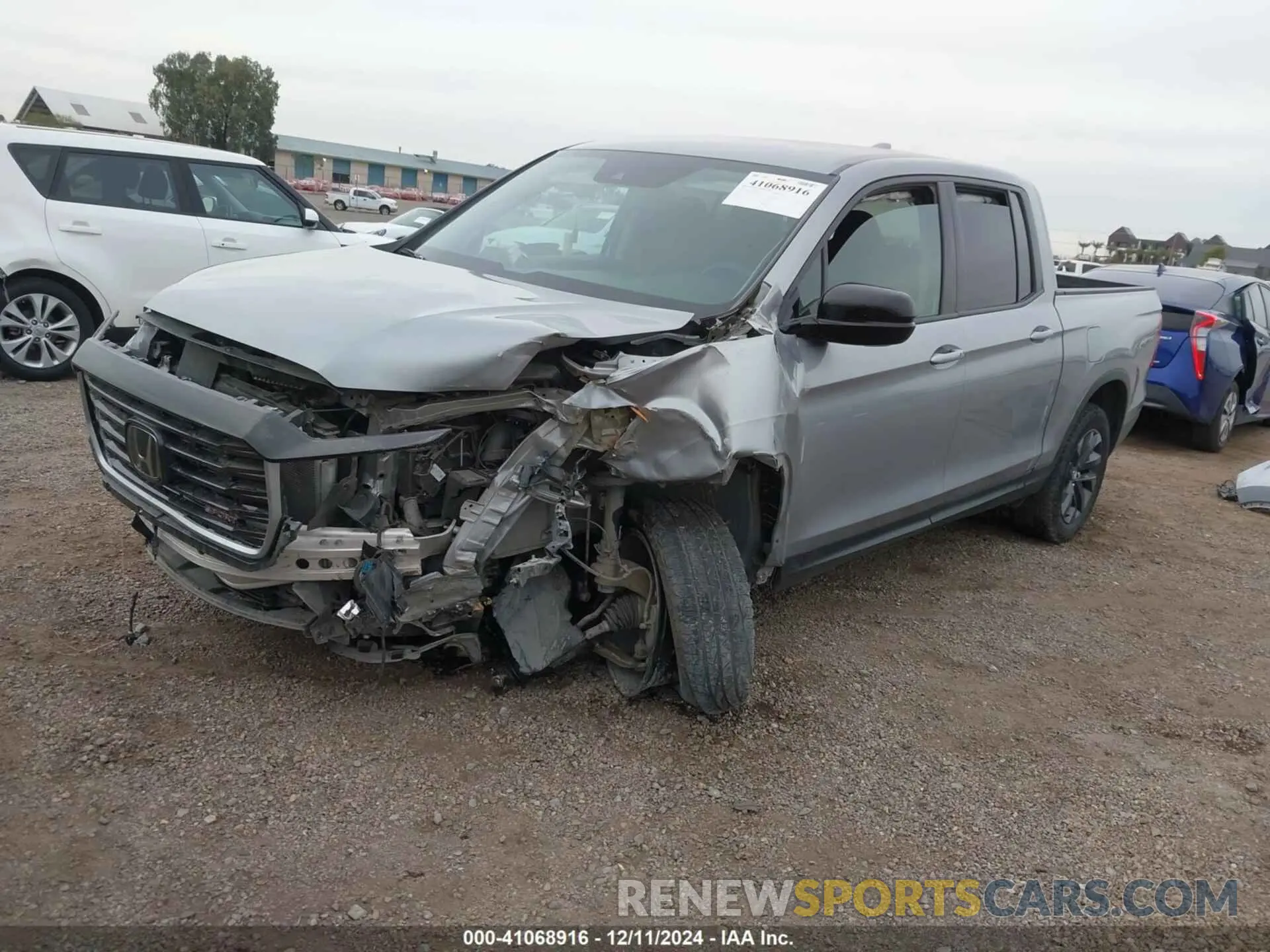 2 Photograph of a damaged car 5FPYK3F16PB049866 HONDA RIDGELINE 2023