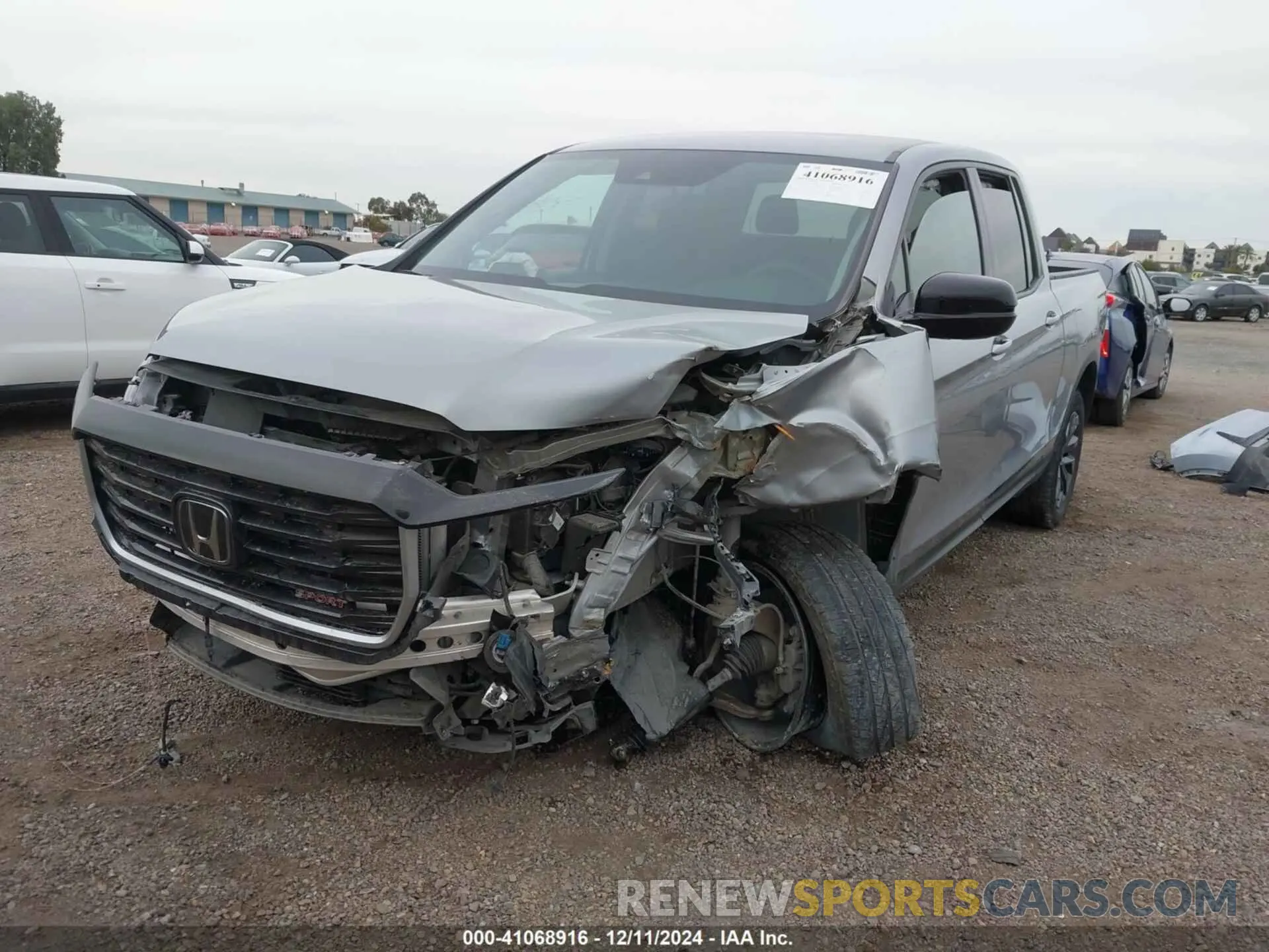 6 Photograph of a damaged car 5FPYK3F16PB049866 HONDA RIDGELINE 2023