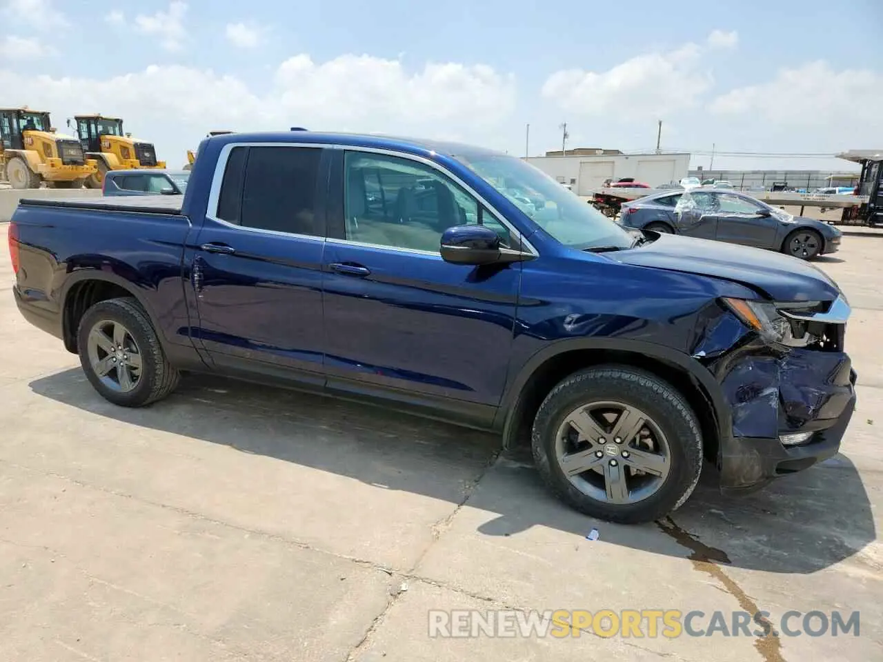 4 Photograph of a damaged car 5FPYK3F50PB011150 HONDA RIDGELINE 2023