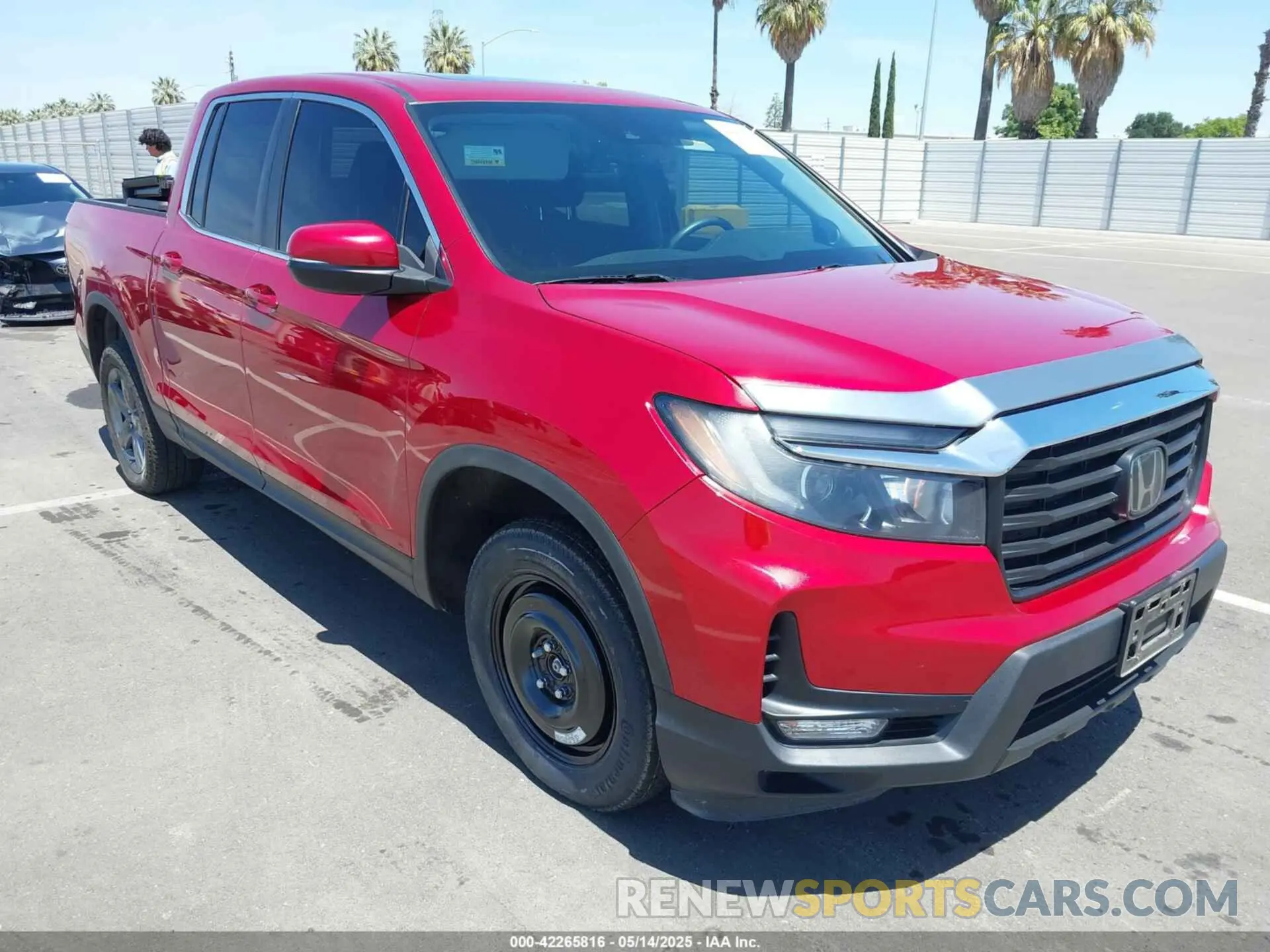 1 Photograph of a damaged car 5FPYK3F50PB034508 HONDA RIDGELINE 2023