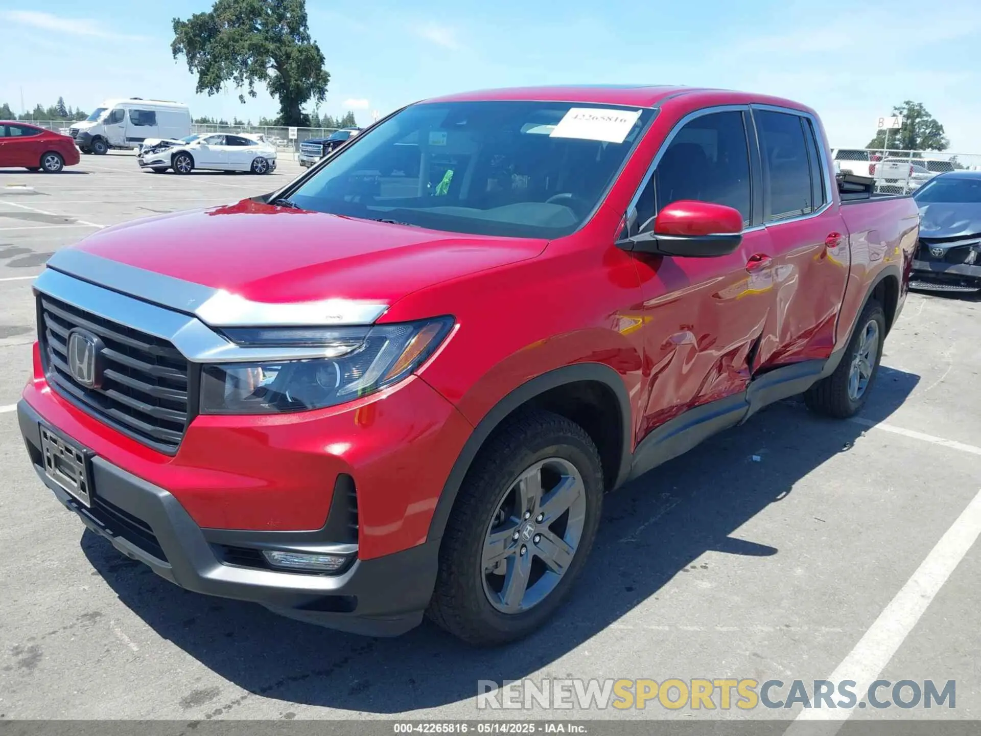 2 Photograph of a damaged car 5FPYK3F50PB034508 HONDA RIDGELINE 2023